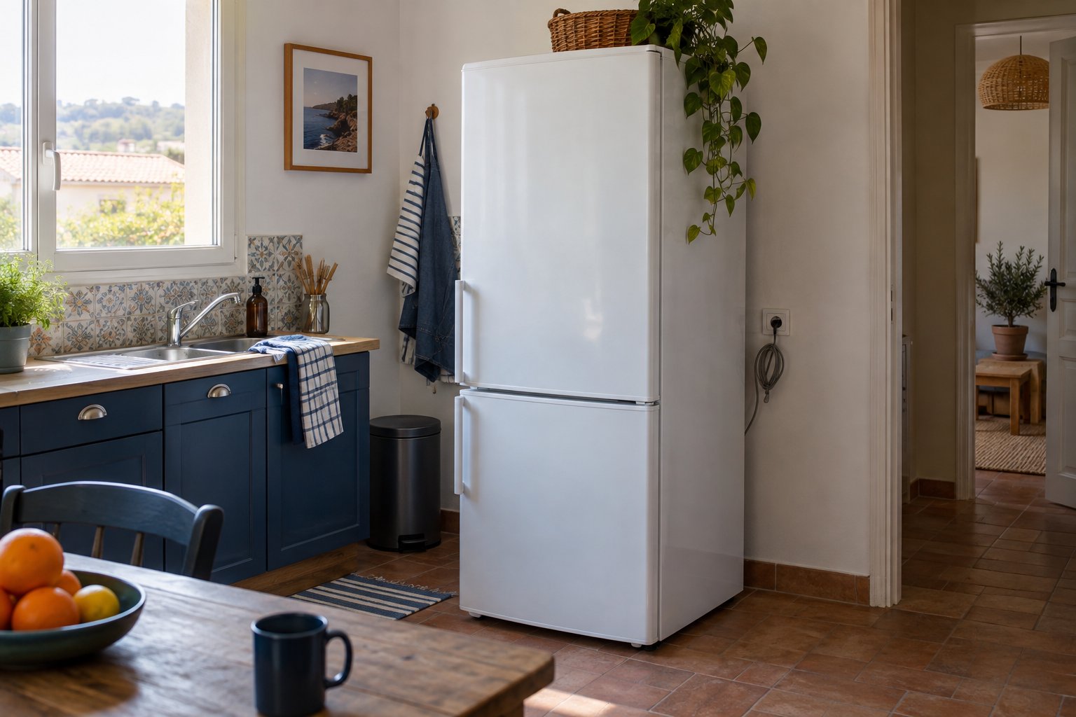 Préparer l’appareil à évacuer dans un logement ou un espace de préparation.