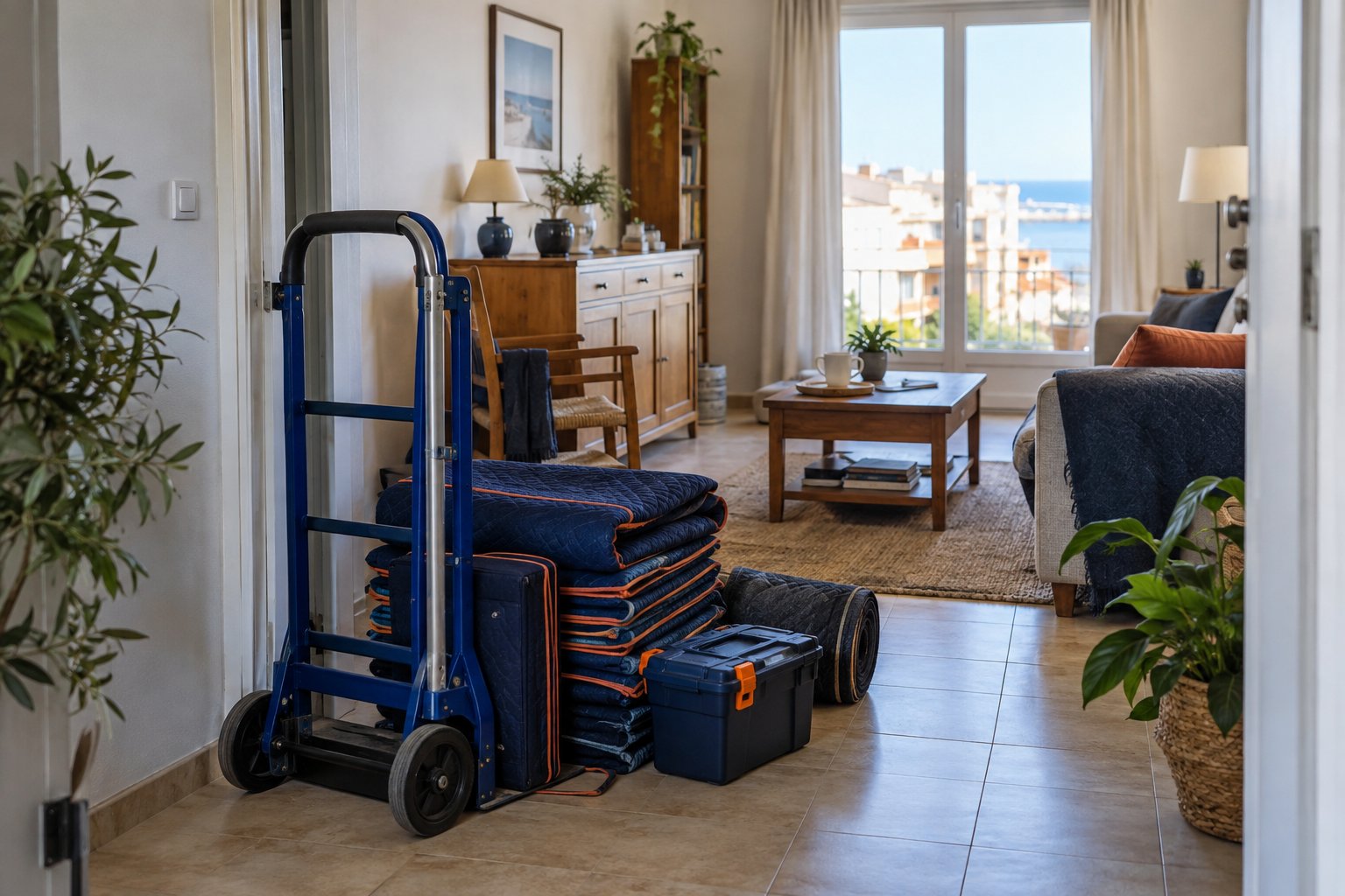 Prévoir le matériel de manutention dans un logement ou un espace de préparation.