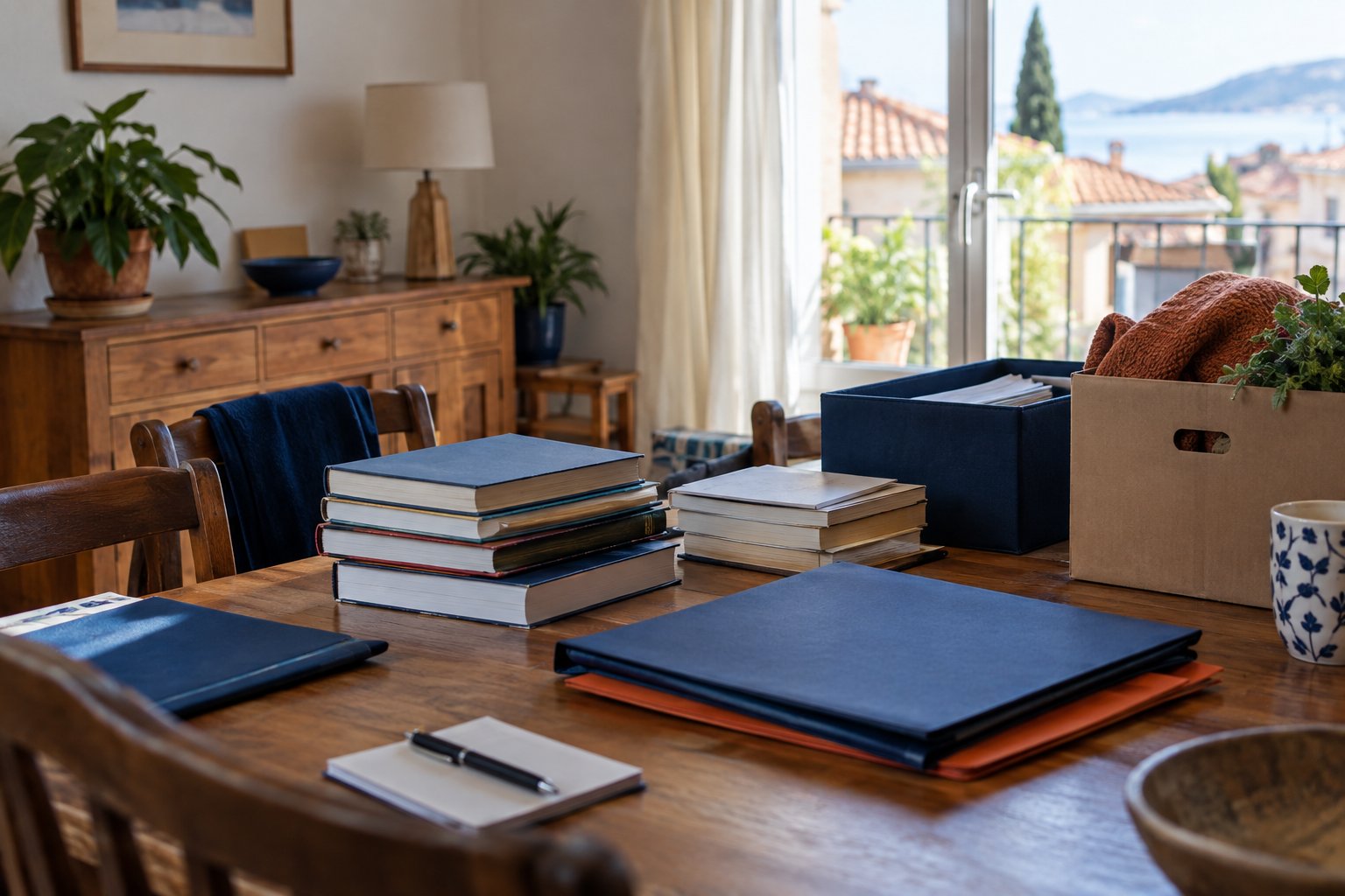 Livres et papiers dans un logement encombré : préparer un tri qui préserve les documents