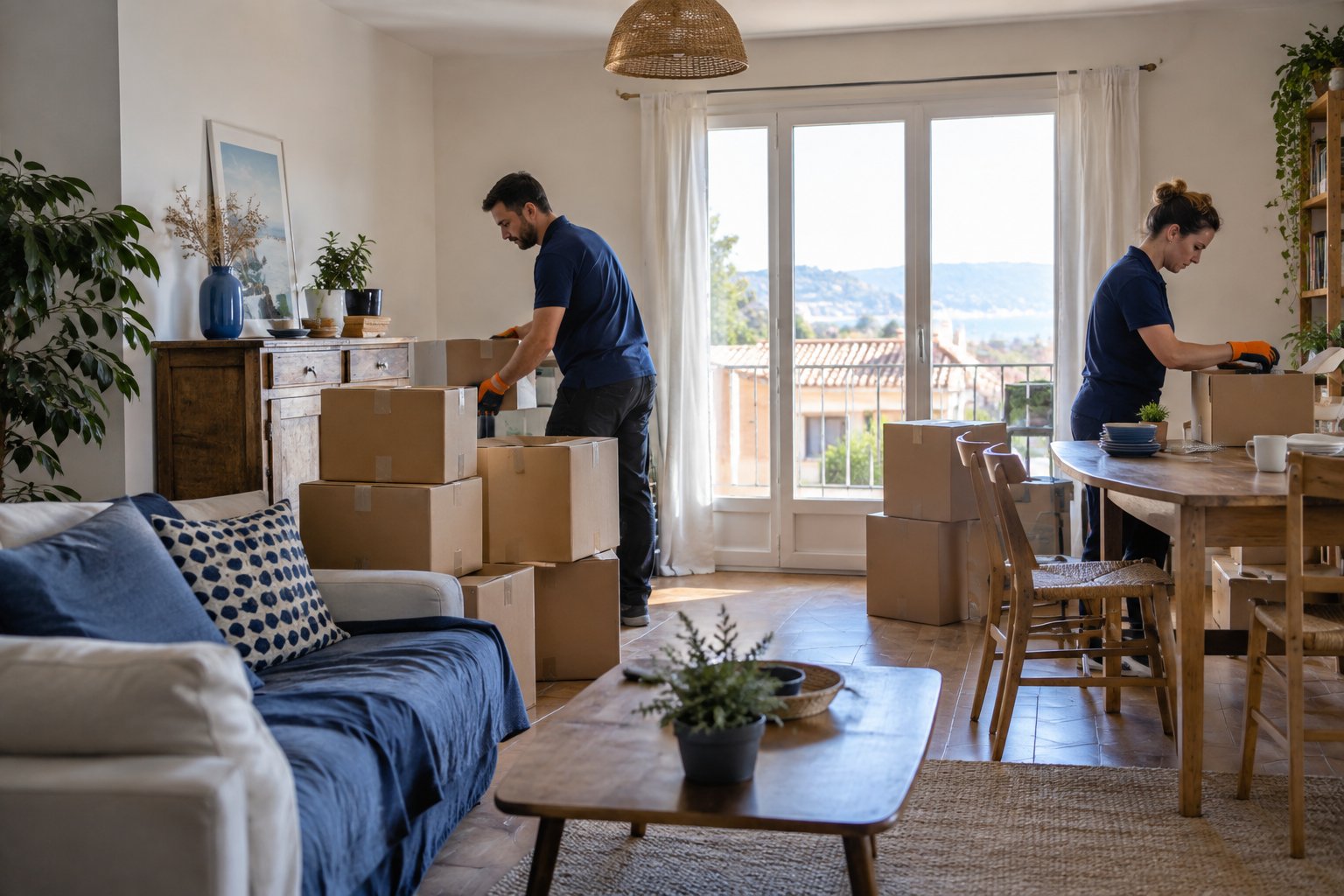 Profiter de la lumière naturelle Profiter de la lumière naturelle dans un logement ou un espace de préparation.