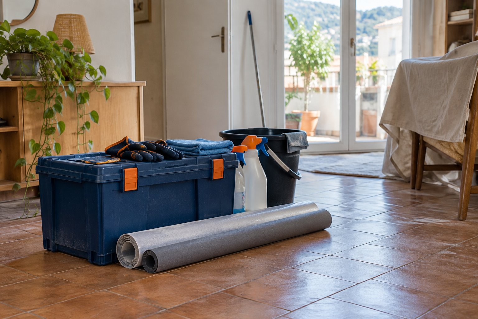 Définir les étapes de remise en état Définir les étapes de remise en état dans un logement ou un espace de préparation.