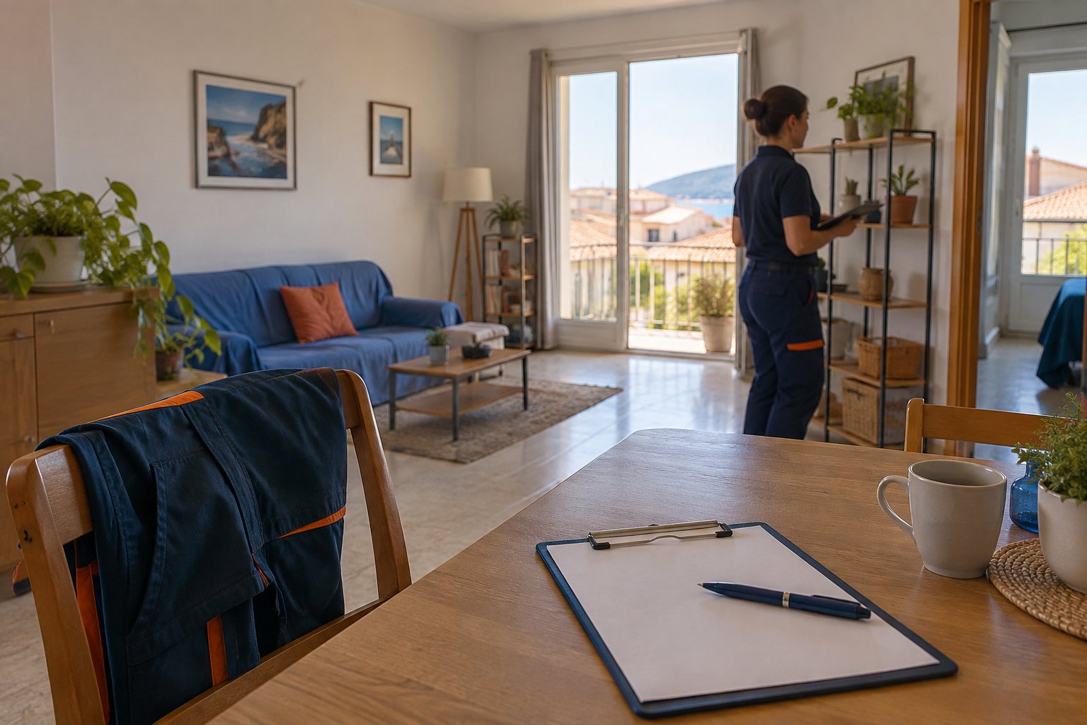 Fin de nettoyage Diogène : préparer la visite de contrôle du logement